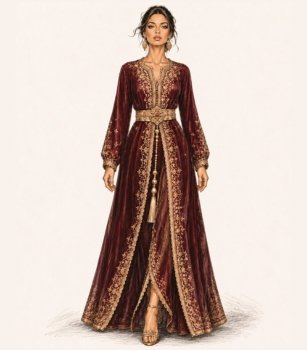 Luxury Bridal Caftan